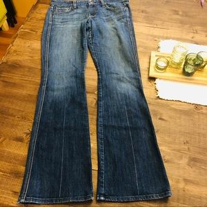 Seven For All Mankind boot cut jeans size 28